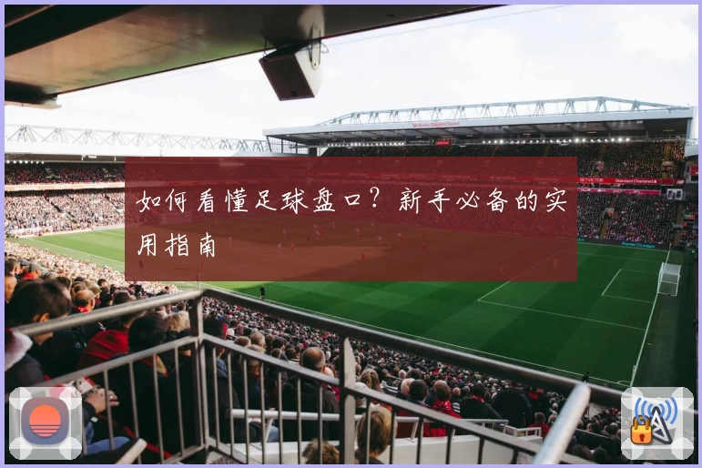如何看懂足球盘口?新手必备的实用指南